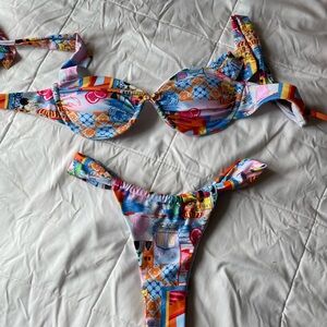 Jimmi Swim | Multi Color Bikini